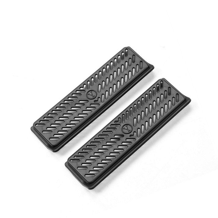 NITOYO Compatible with Tesla Model Y 2019-2023 Backseat Air Flow Vent Cover  Snap-in Installation Rear Under Seat Air Conditioning Outlet Grille
