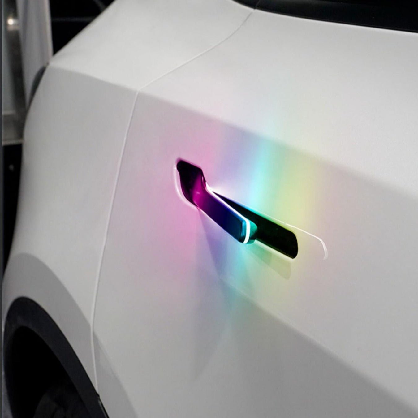 LED Car Door Sill Lights, 4 Pcs Custom Auto-Sensing  