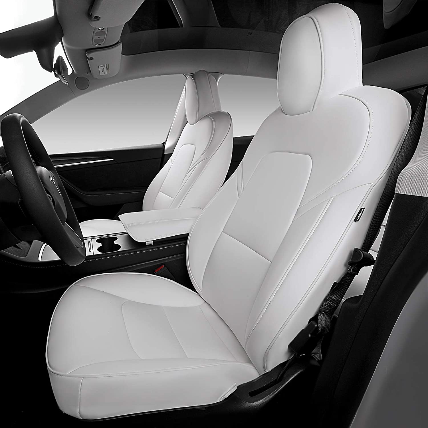 TOPABYTE Cuscino per Sedile Auto per Tesla Model Y/3/S/X Premium Memory  Foam Cuscino Sedile Conducente Nappa Cuscino Antiscivolo Sollievo dal  Dolore
