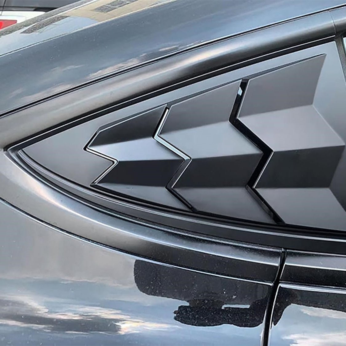 ABS-Seitenfenster-Lüftungsabdeckung passend für Tesla Model 3 2017