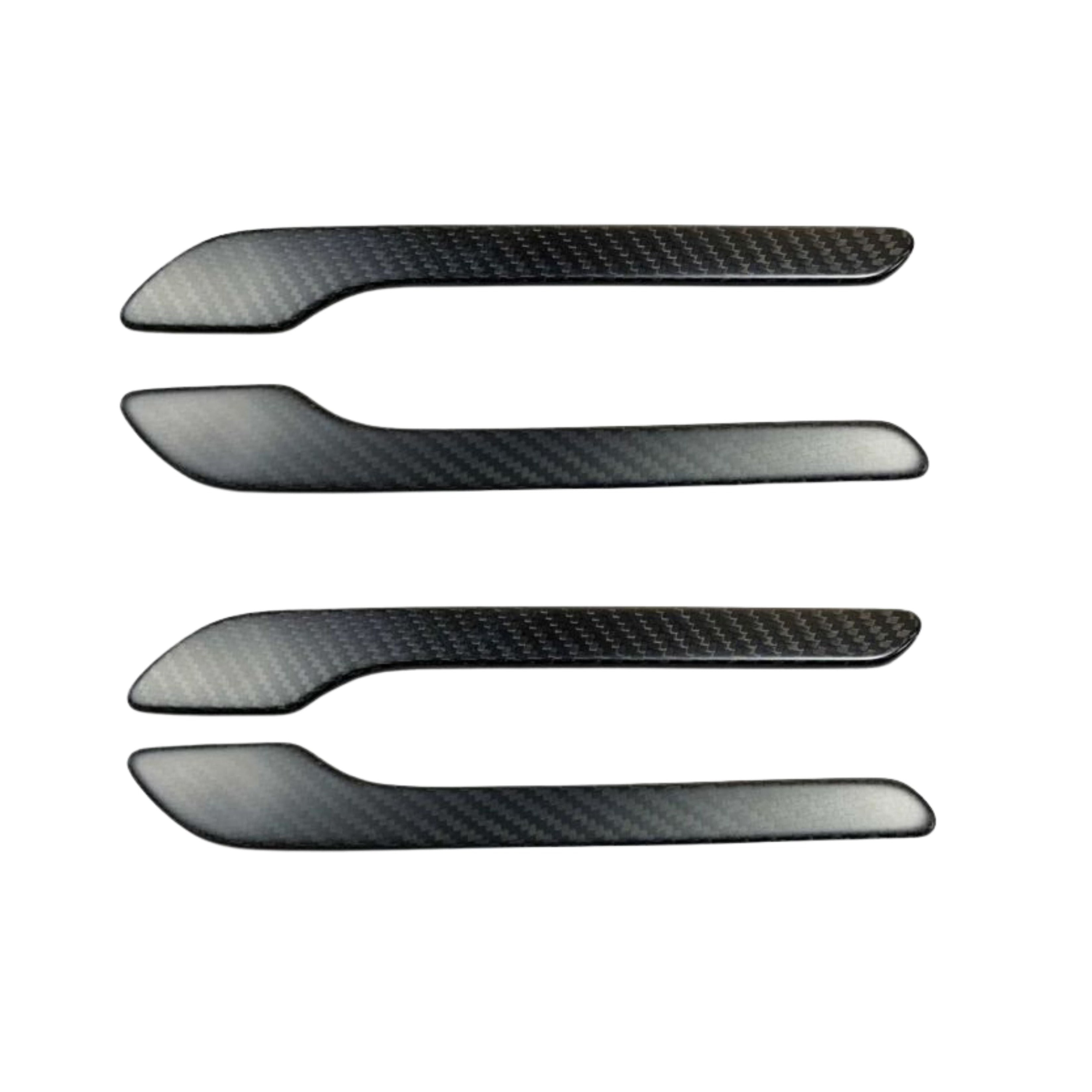 Model 3 Molded Carbon Fiber Front Door Sill Covers (1 Pair)