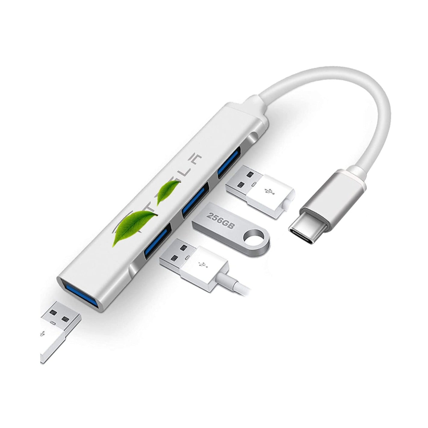 1PC 4ports USB Voiture Chargeur Adaptateur Prise Rapide Vite