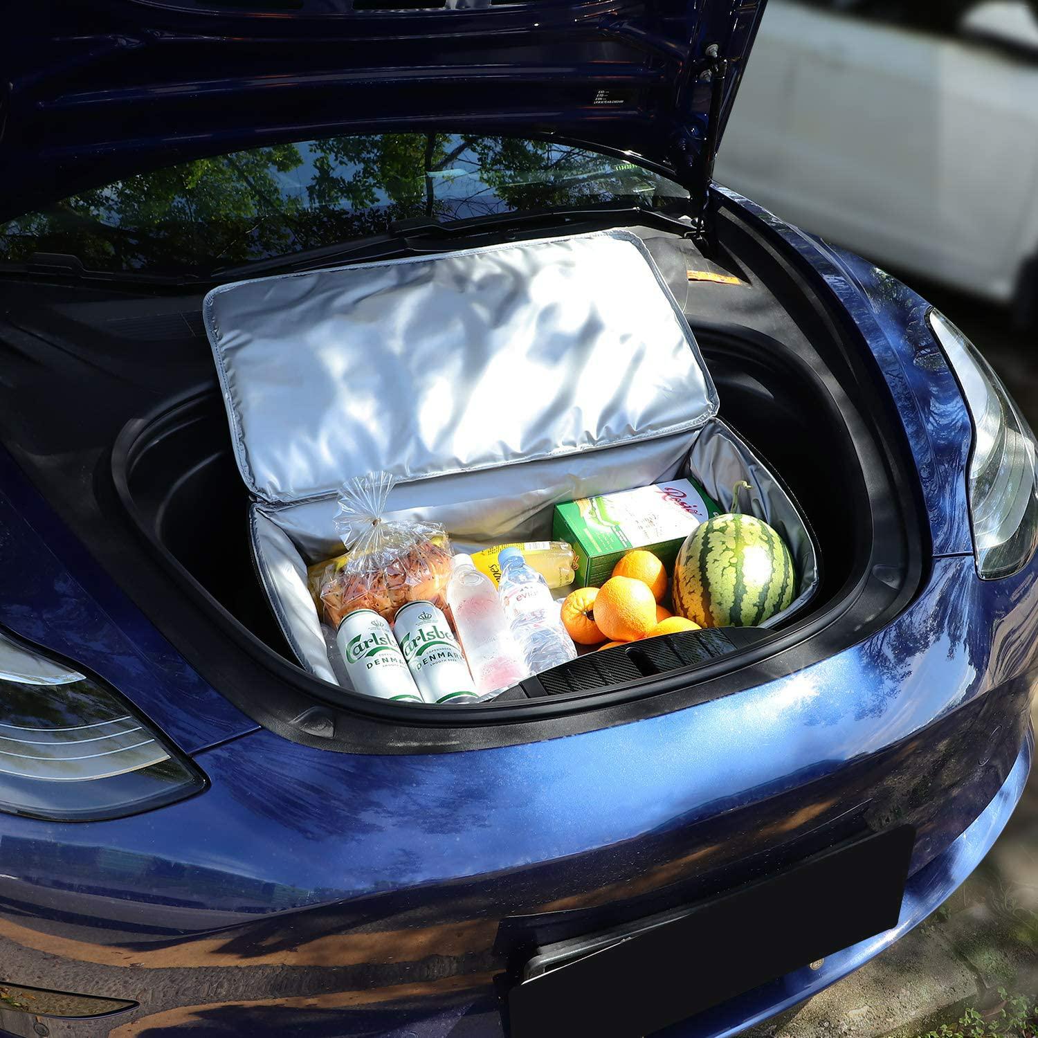 Tesla Trunk Organizer for Model 3 & Y | Cooler Organizer | Insulation  Cooler Bag