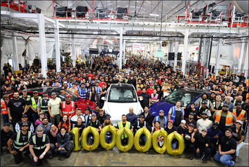 Celebrating a Milestone: Tesla's 1 Millionth Model Y from Fremont Factory GA4 - Tesery Official Store