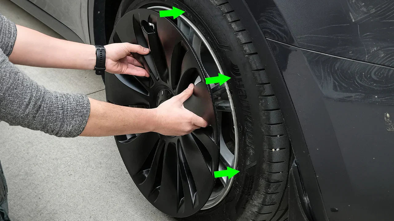 How to Install Tesla Wheel Covers？ - Tesery Official Store