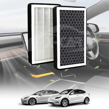 How to Replace Tesla Model Y Air Filter？ - Tesery Official Store