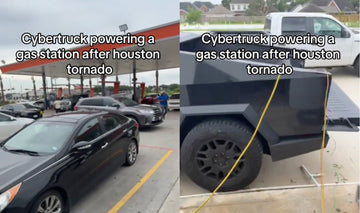 Tesla Cybertruck Powers Gas Station During Houston Tornado: A Glimpse of Its Key Functions - Tesery Official Store