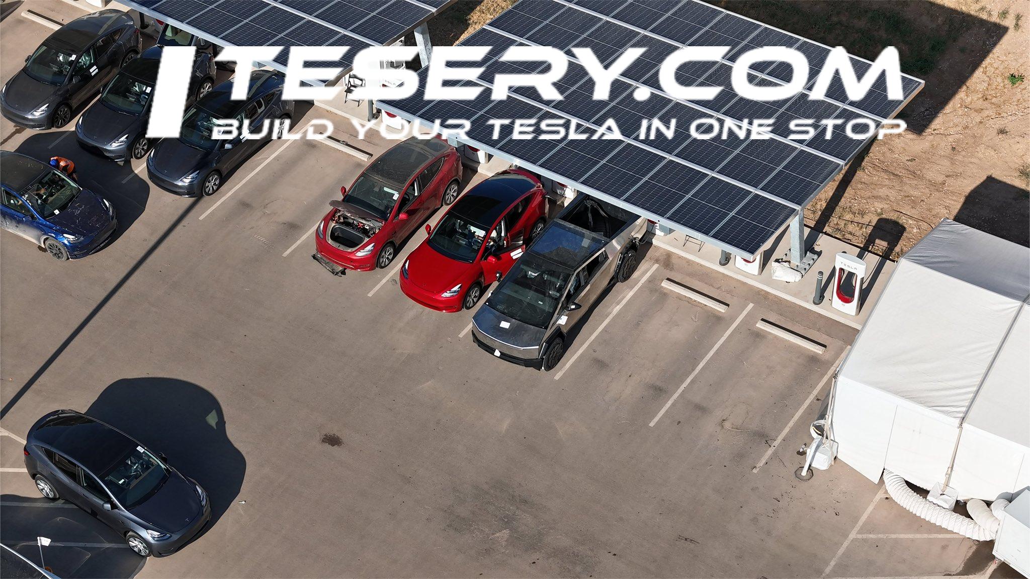 Tesla Cybertruck Spotted Charging At Gigafactory Texas: Insights Into ...