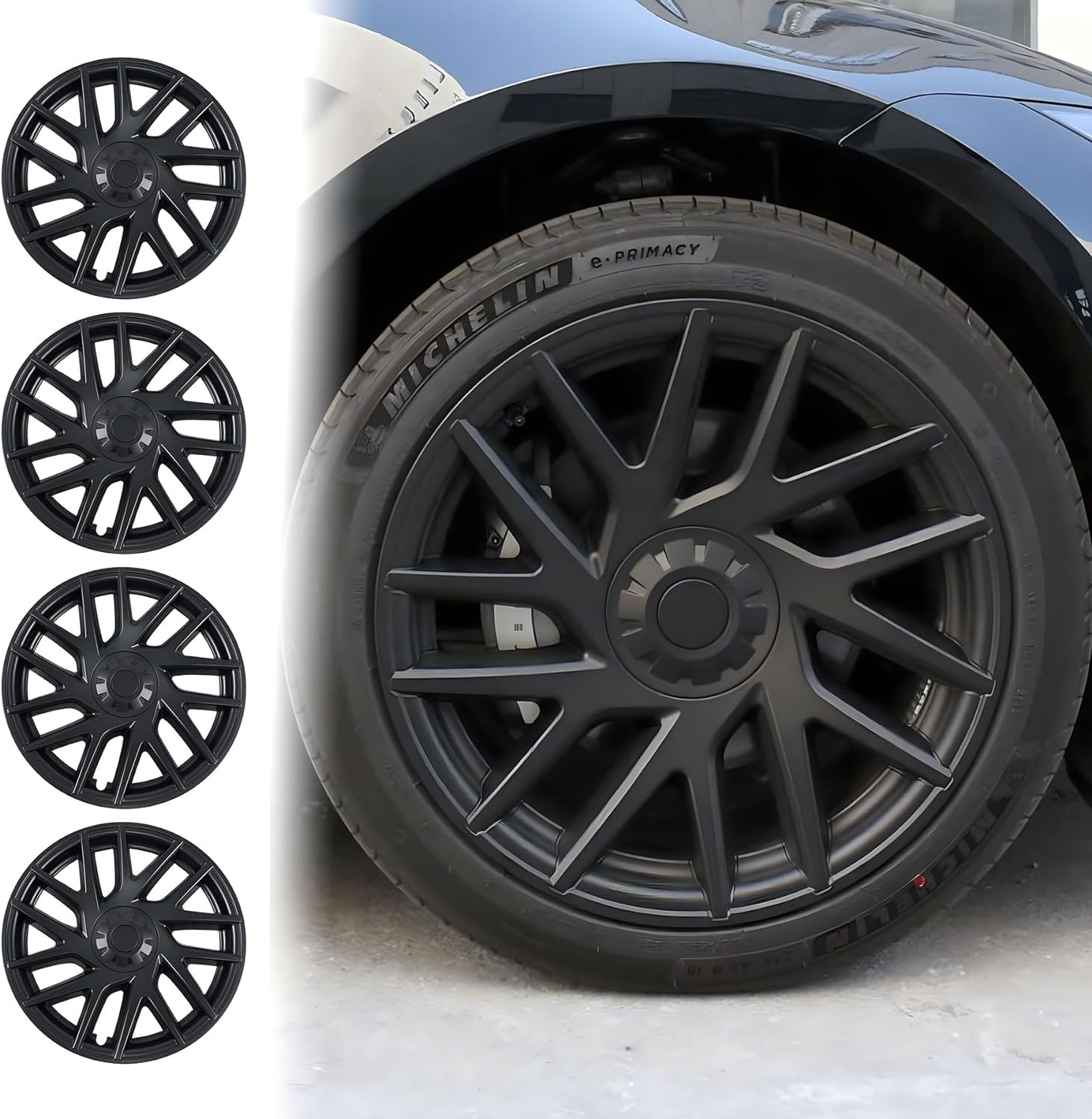 18' Original Style Wheel Cover For Tesla Model 3 Highland (4PCS) - Tesery Official Store