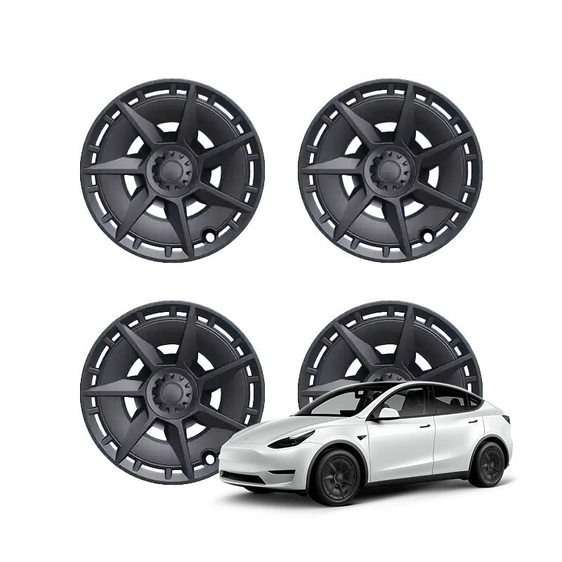 19’ FF Sports Car Wheel Covers for Tesla Model Y - Tesery Official Store