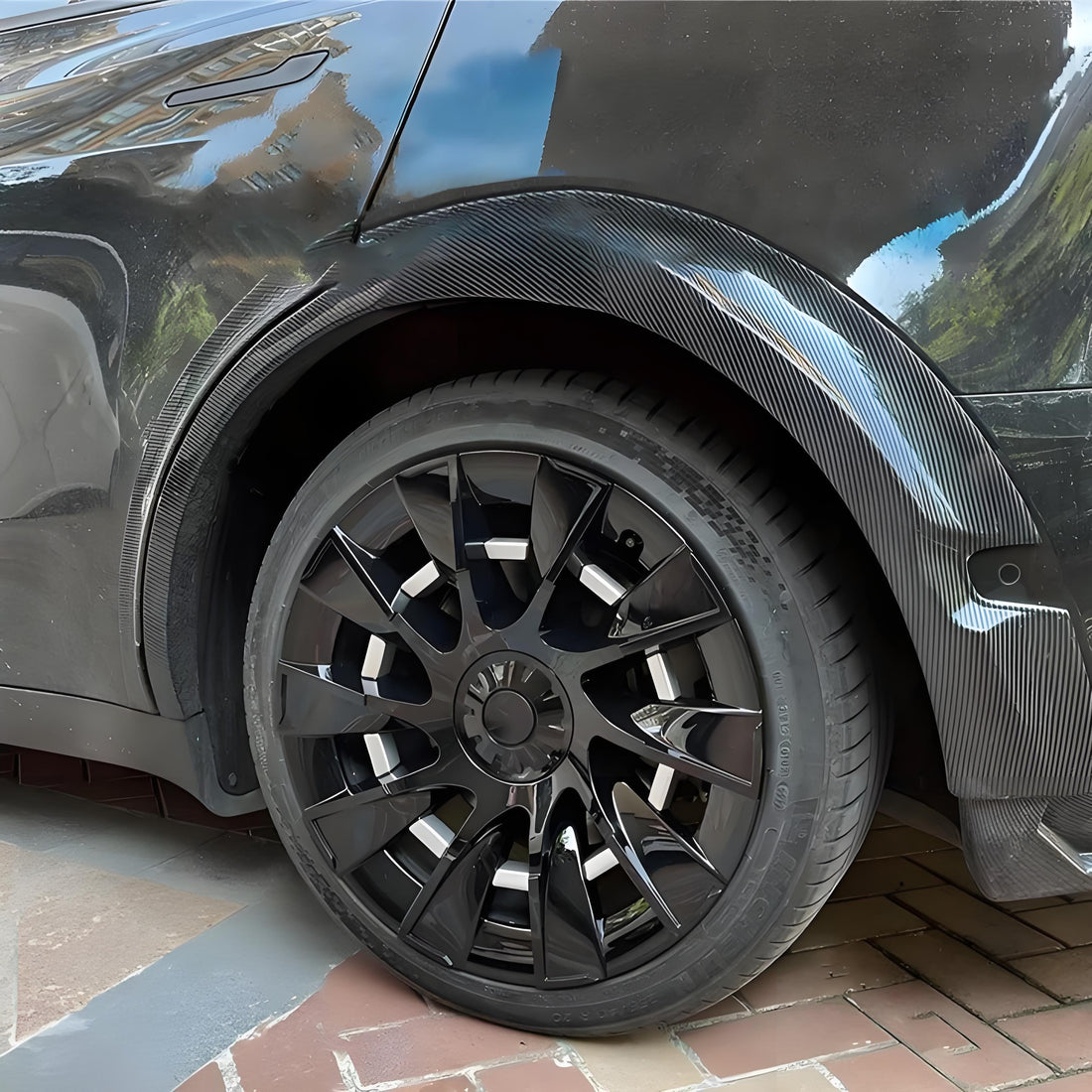 20" Warlord Wheel Covers For Tesla Model Y (4PCS) - Tesery Official Store