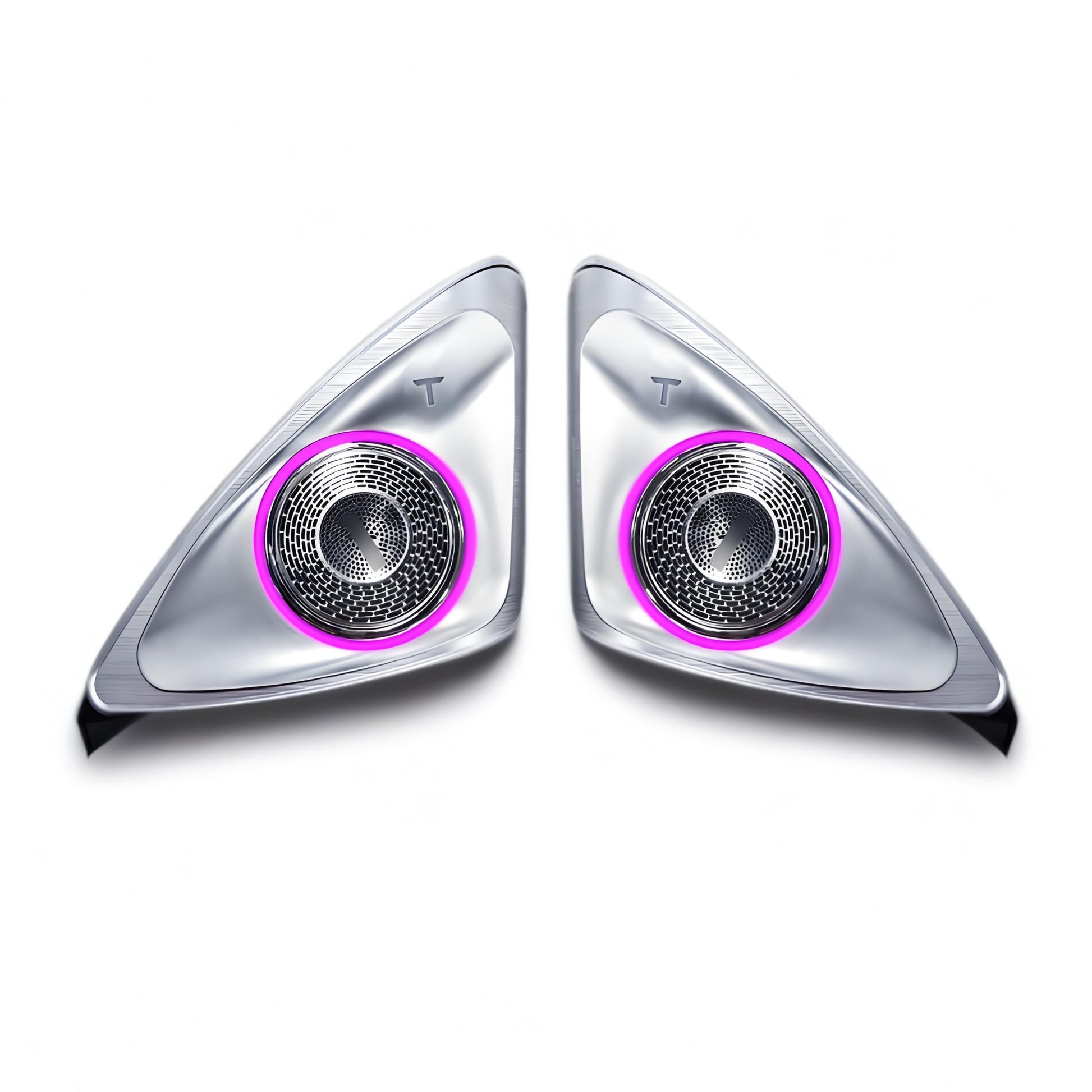 4D Rotating Tweeter LED Ambient Speaker for Tesla Model 3/Y【2PCS】 - Tesery Official Store