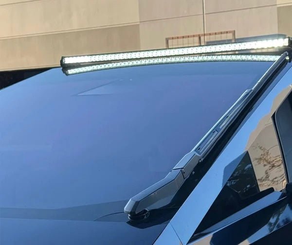 50" LED Off Road Light Bar with Roof Top Quick Disconnect Kit for Tesla Cybertruck - Tesery Official Store