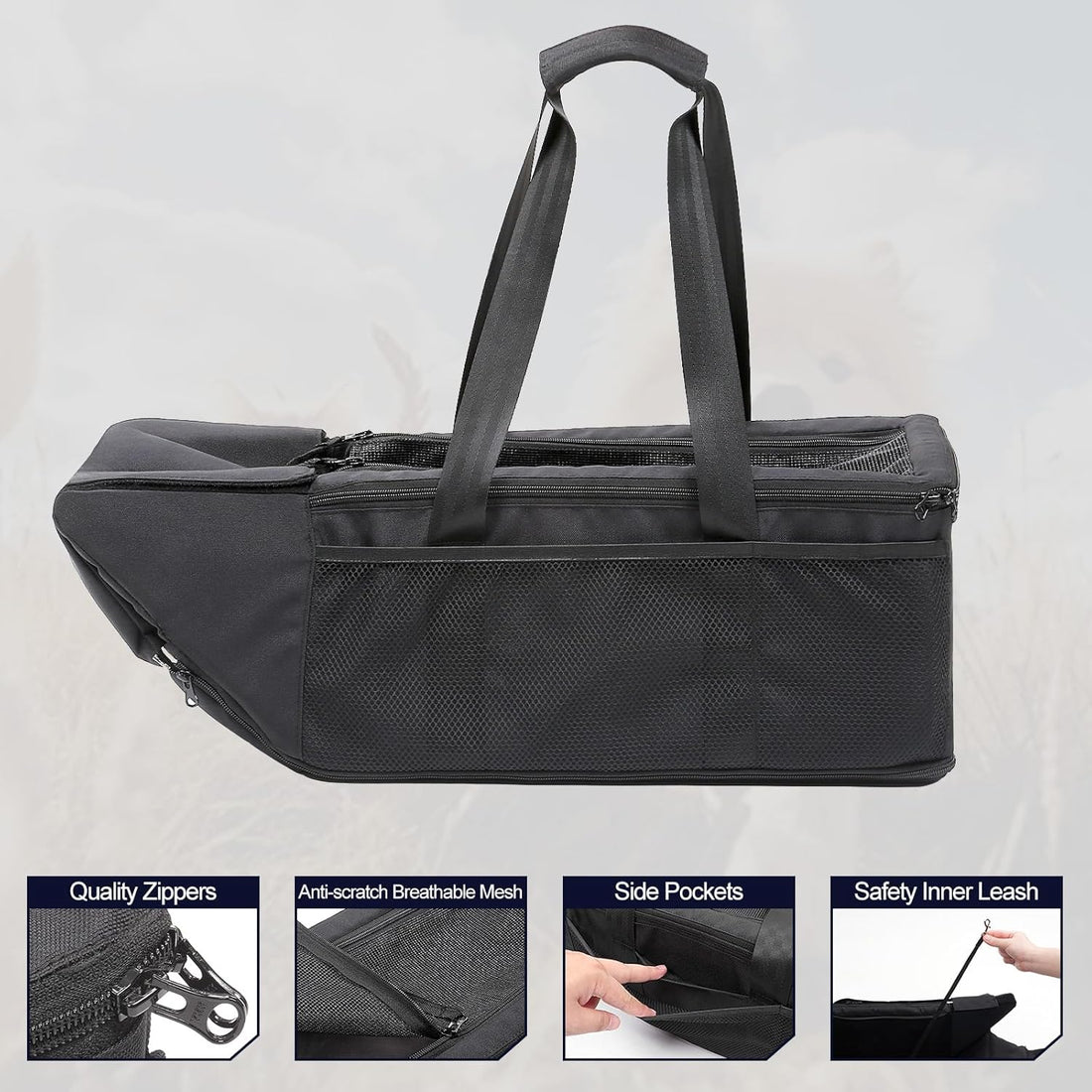 Center Console Pet Carrier Bag for Cybertruck