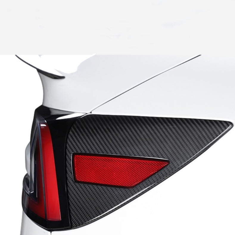 Carbon Fiber Charging Port Protective Cover for Tesla Model 3 Highland