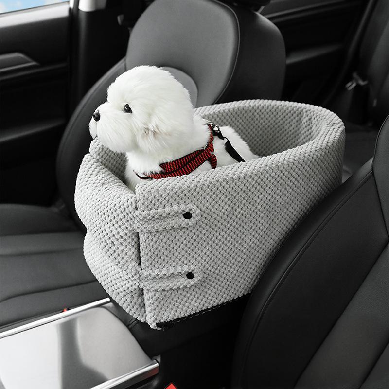 TESERY Center Console Dog Car Seat for Small Dogs