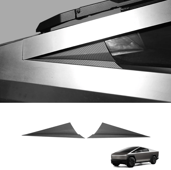 A - Pillar Triangle Spoiler Covers for Cybertruck - Tesery Official Store