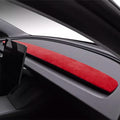 Alcantara Spliced Dash Trim for Tesla Model 3 Highland (2PCS) - Tesery Official Store