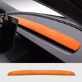 Alcantara Spliced Dash Trim for Tesla Model 3 Highland (2PCS) - Tesery Official Store