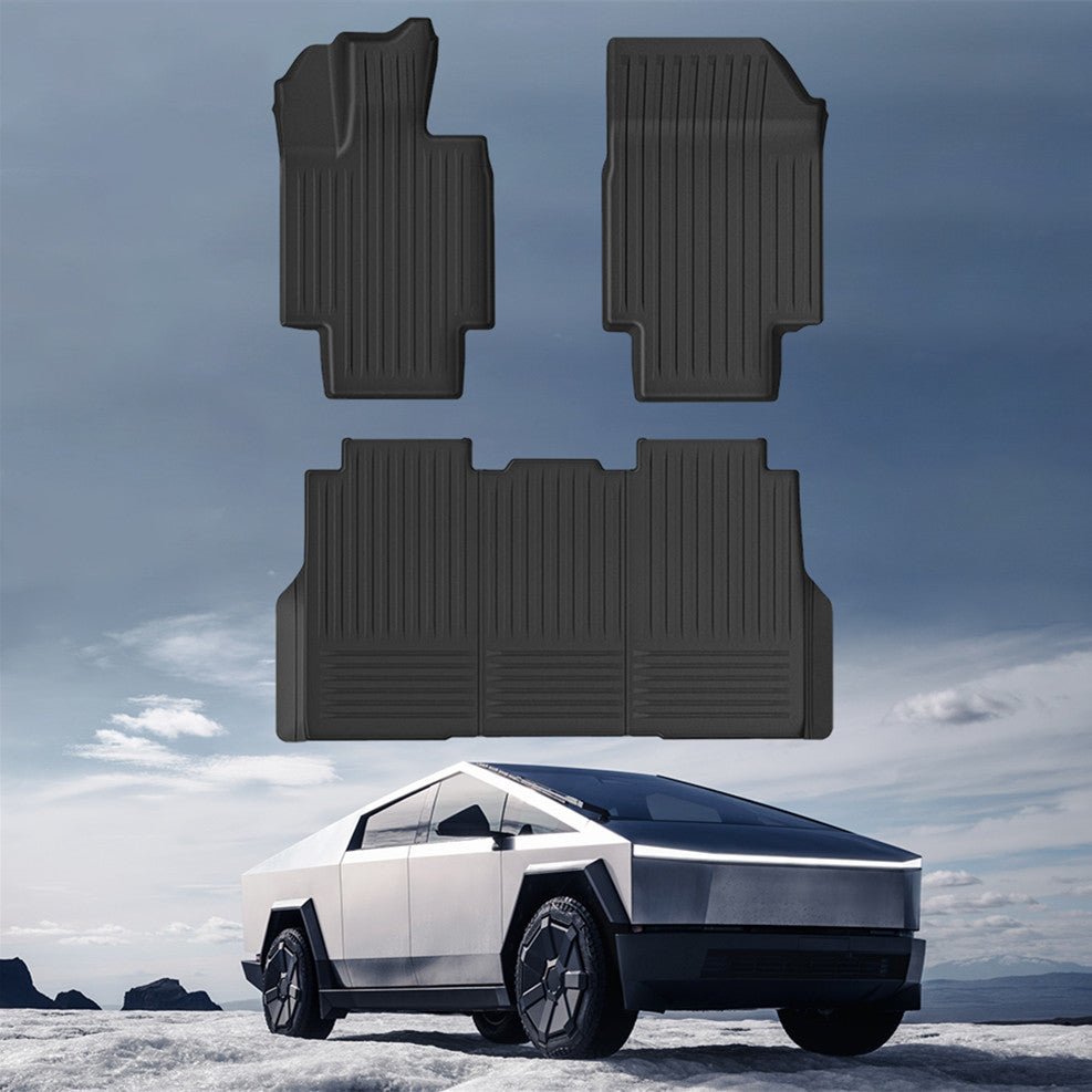 All Weather TPE Floor Mats for Tesla Cybertruck - Tesery Official Store