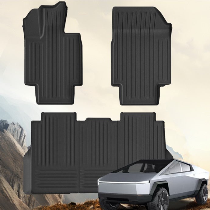 All Weather TPE Floor Mats for Tesla Cybertruck - Tesery Official Store