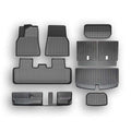 All Weather TPE Floor Mats for Tesla Model Y 7 Seats - Tesery Official Store