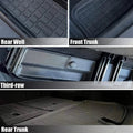 All Weather TPE Floor Mats for Tesla Model Y 7 Seats [Left Rudder] - Tesery Official Store