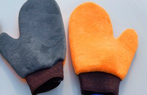 Bear Paw Coral Fleece Car Wiping Gloves for Telsa 3/Y/X/S【2PCS】 - Tesery Official Store