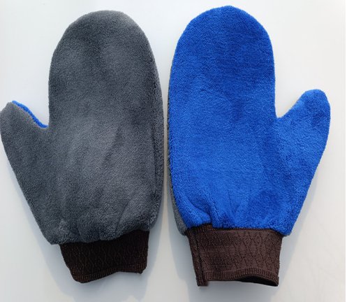 Bear Paw Coral Fleece Car Wiping Gloves for Telsa 3/Y/X/S【2PCS】 - Tesery Official Store