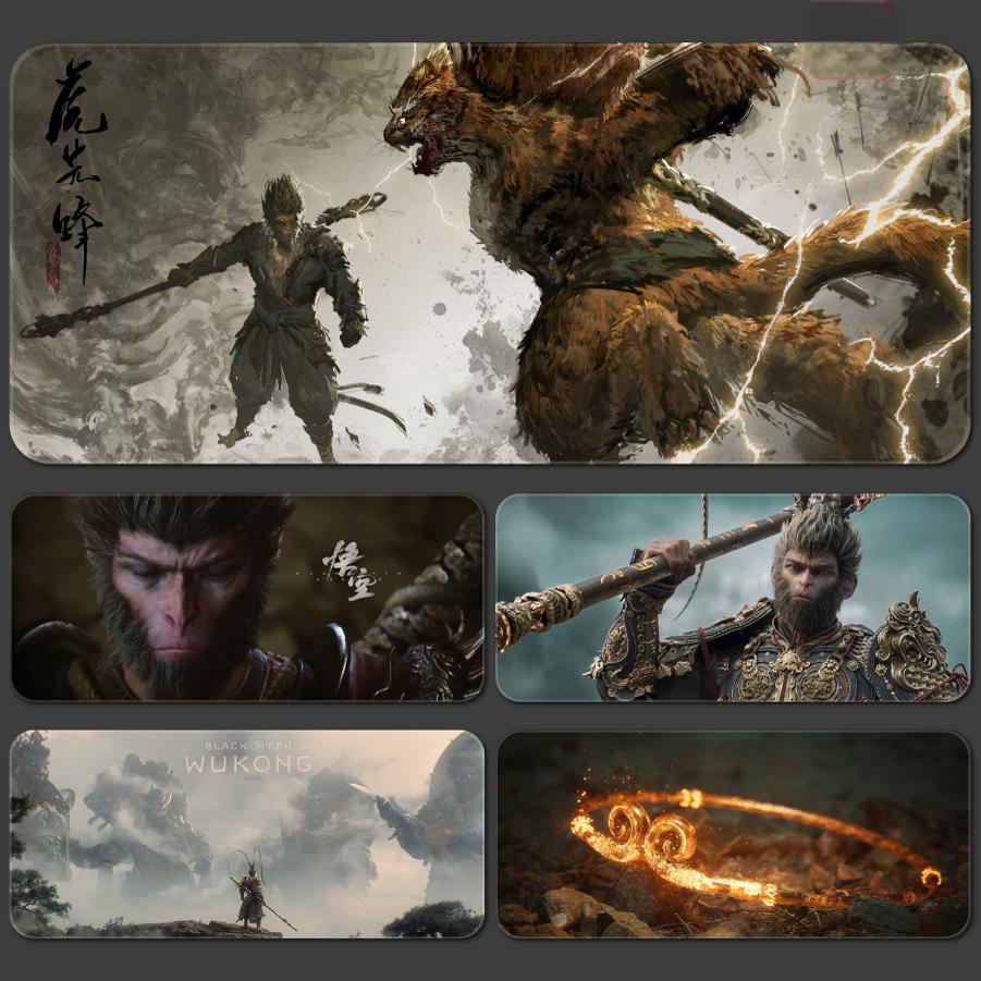 Black Myth: Wukong Desk Mouse Pad - Tesery Official Store