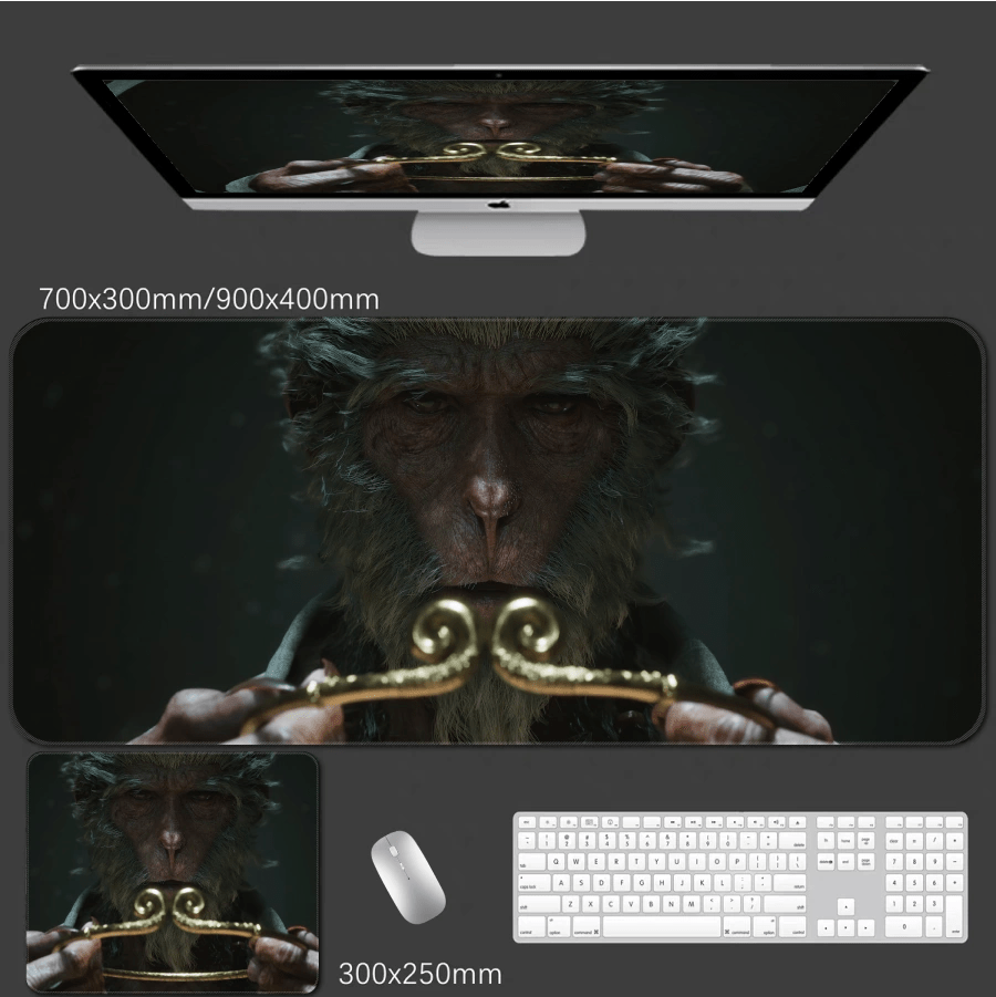 Black Myth: Wukong Desk Mouse Pad - Tesery Official Store