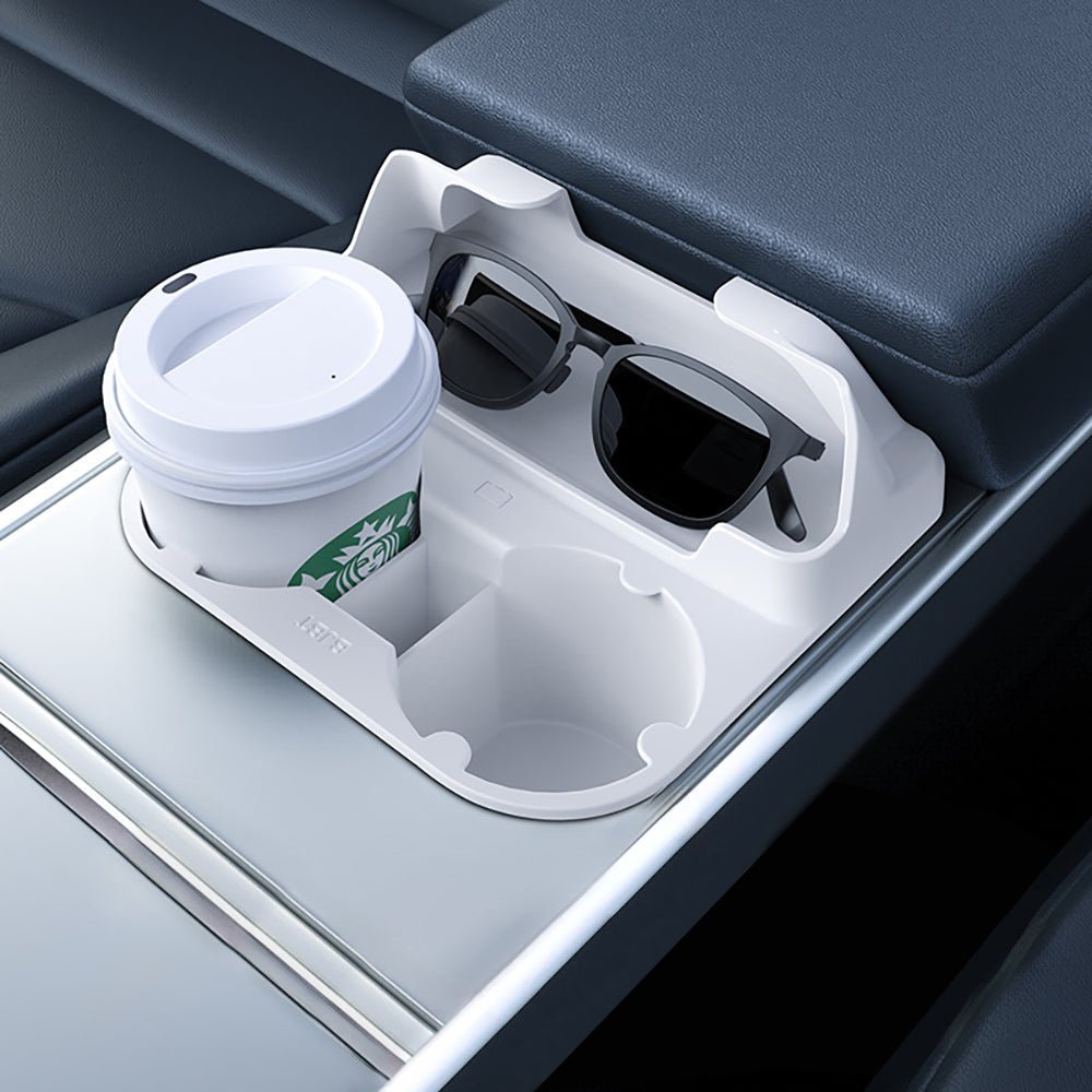 Center Console Cup Holder With Storage Organize for Model 3/Y - Tesery Official Store