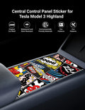 Central Control Panel Sticker for Tesla Model 3 Highland - Tesery Official Store