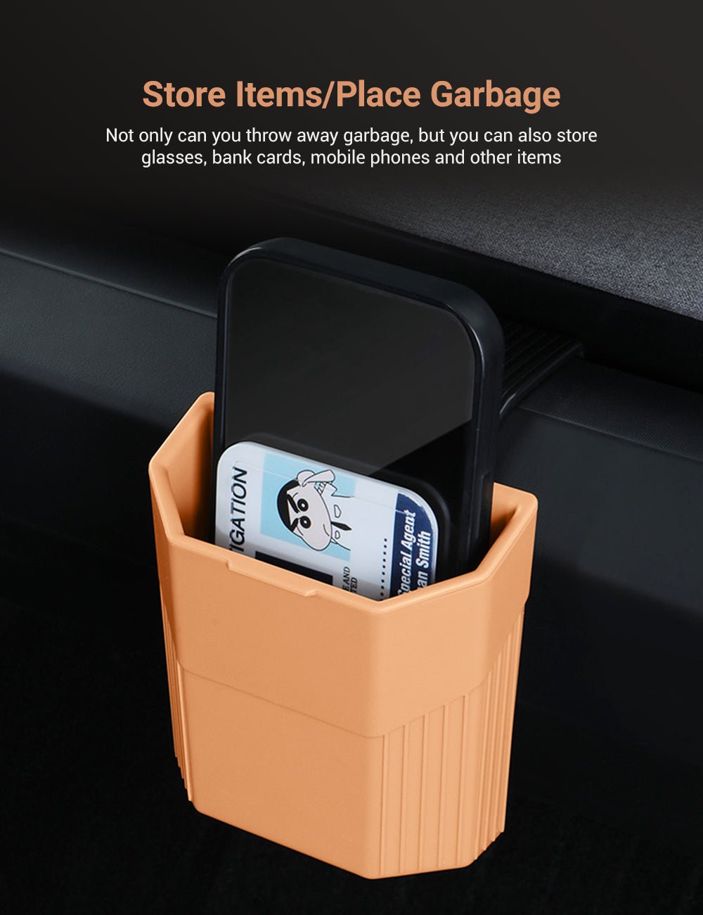 Central Screen/Seat/Dash Trash Can for Tesla Model 3/Y - Tesery Official Store