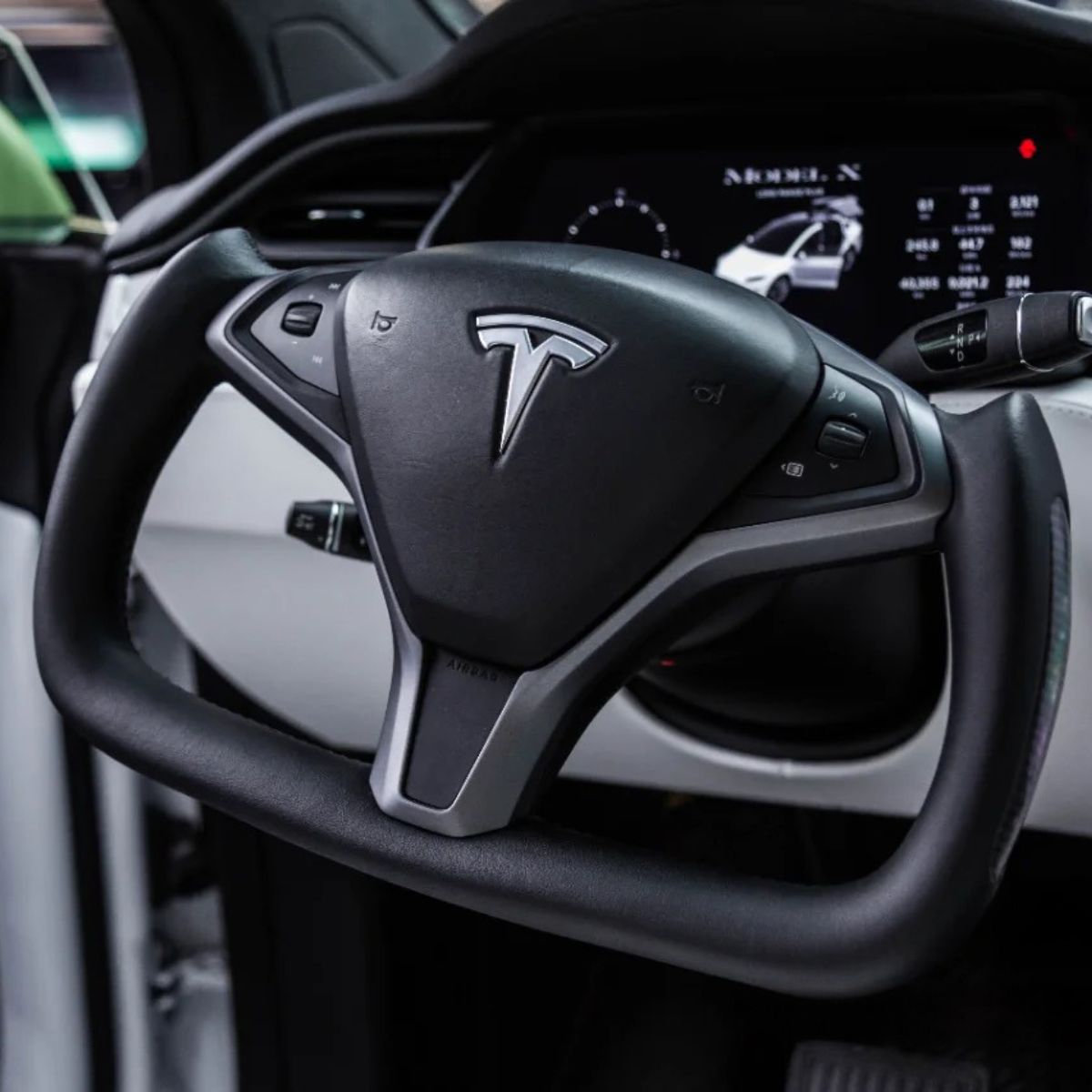 Custom Yoke Steering Wheel Replacement for Tesla Model X / S 2012 - 2020 - Tesery Official Store