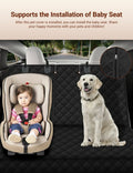 Dog Seat Cover With Double Zipper for Model 3/Y/S/X/Cybertruck - Tesery Official Store