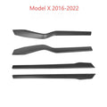 Door Trim Dry Carbon Fiber Overlay for Model S/X - Tesery Official Store