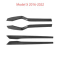 Door Trim Dry Carbon Fiber Overlay for Model S/X - Tesery Official Store