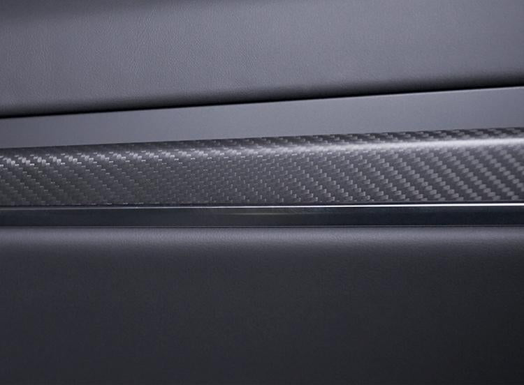 Door Trim Dry Carbon Fiber Overlay for Model S/X - Tesery Official Store