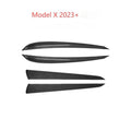 Door Trim Dry Carbon Fiber Overlay for Model S/X - Tesery Official Store