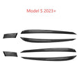 Door Trim Dry Carbon Fiber Overlay for Model S/X - Tesery Official Store