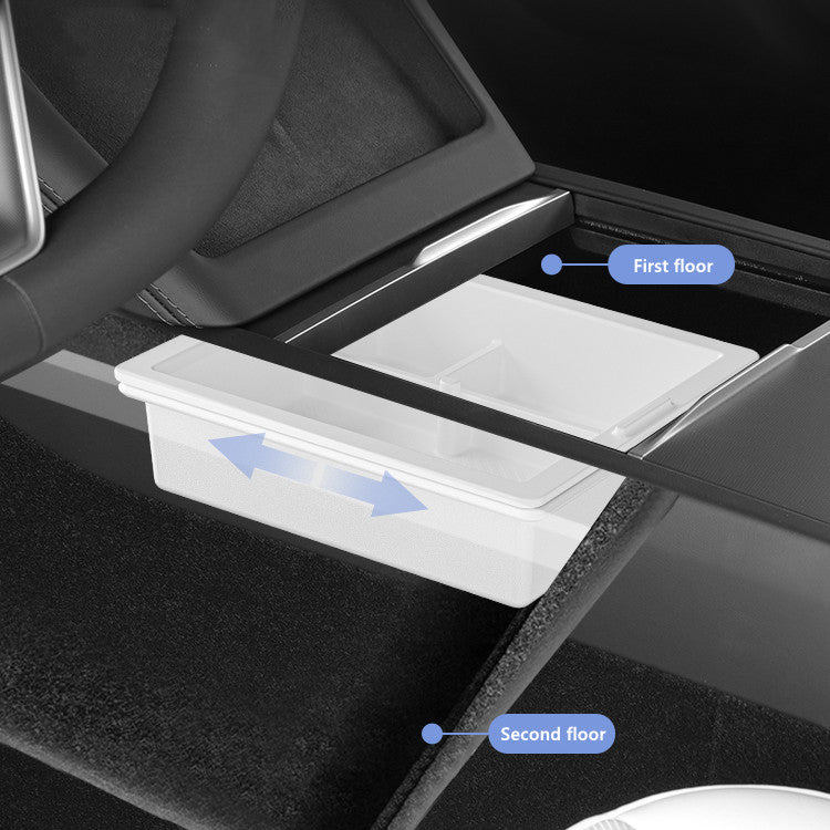 Double - Layer Center Console Tray for Tesla Model 3 Highland - Tesery Official Store