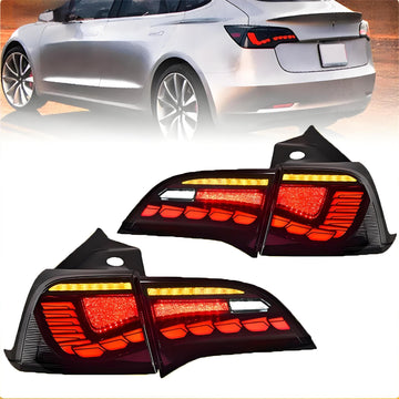 Dragon Scale Tail Lights For Tesla Model 3/Y