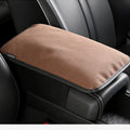 Fluffy Leather Armrest Cushion for Tesla Model 3/Y/X/S - Tesery Official Store