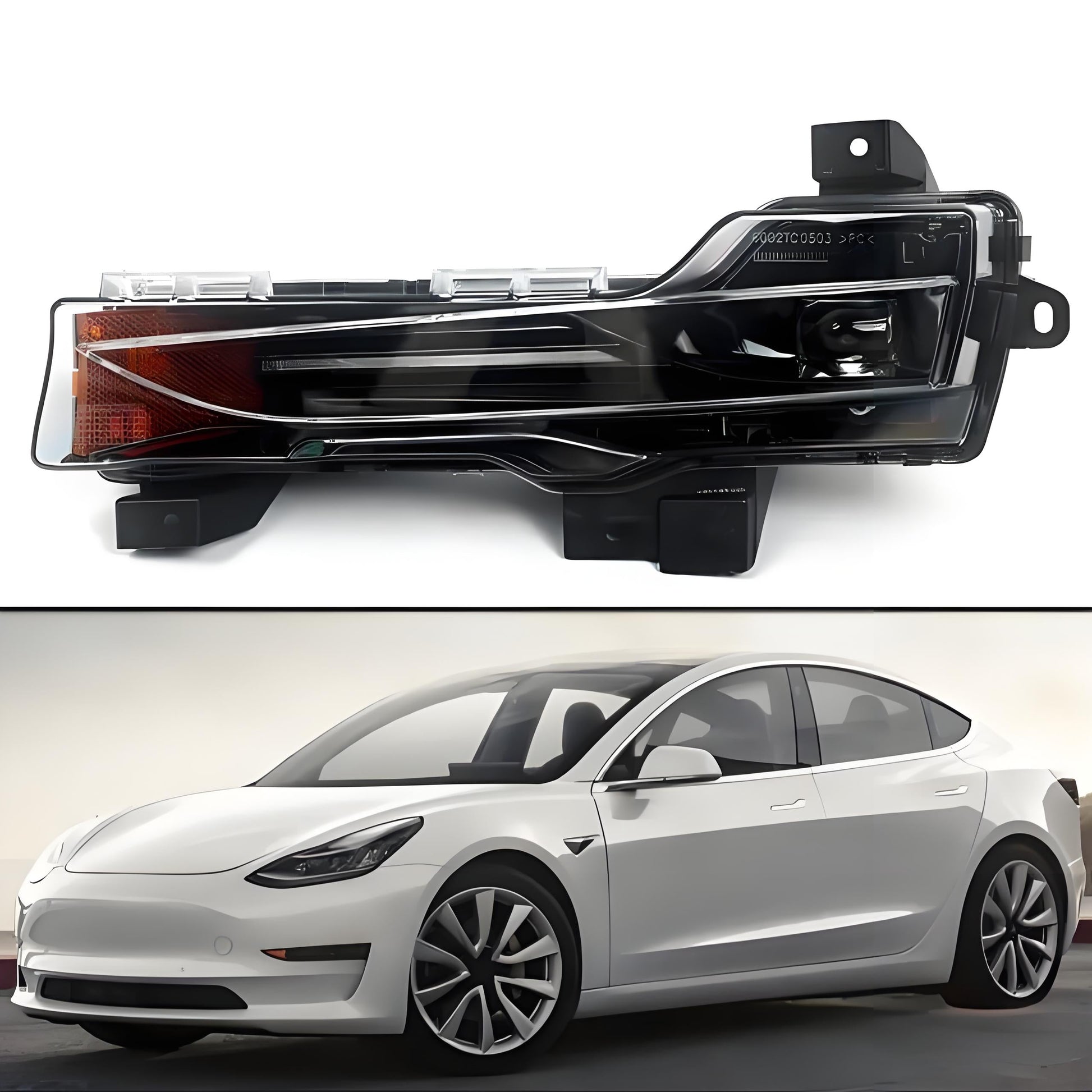 Front Bumper Fog Light 【US Version】For Tesla Model 3/Y - Tesery Official Store