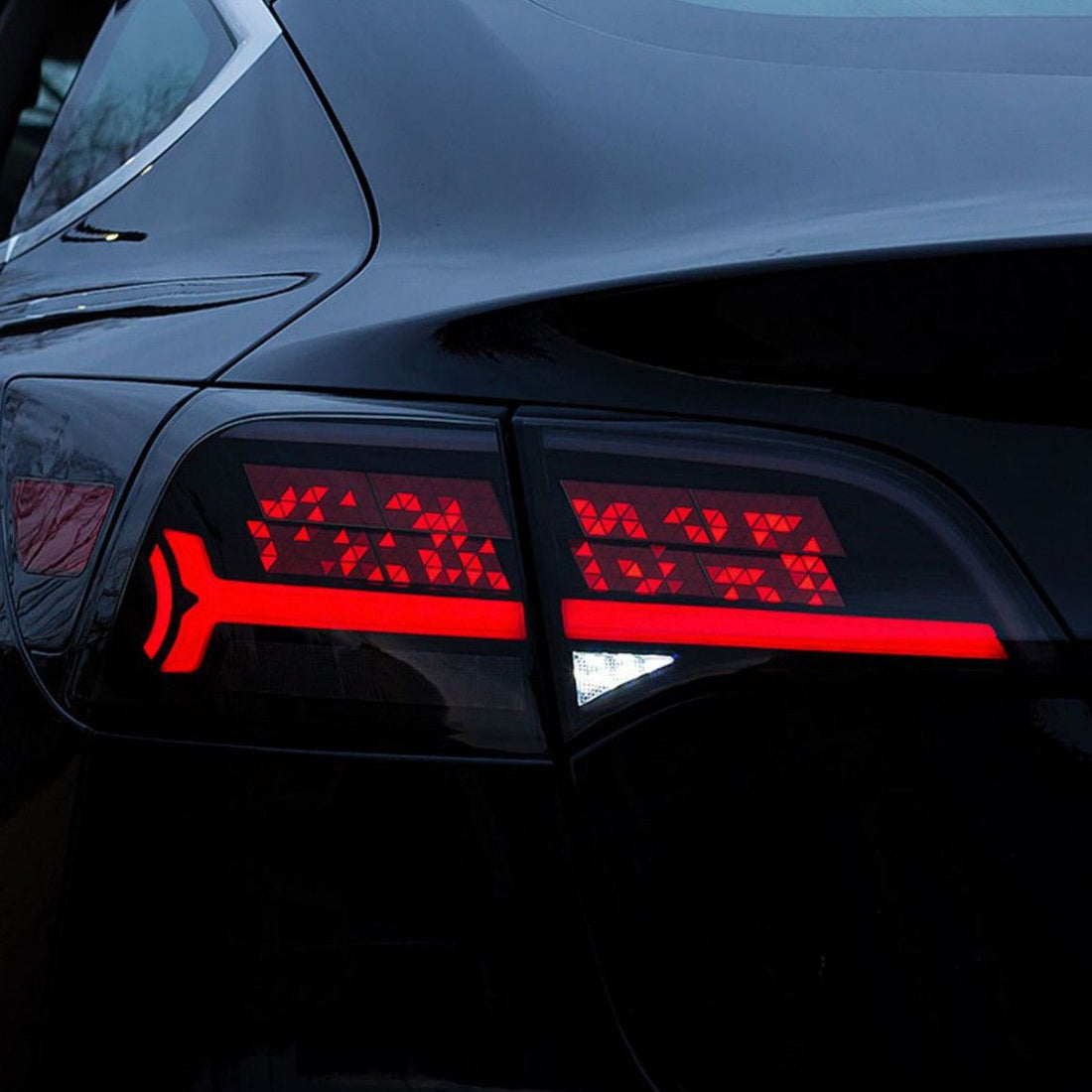 LED APP-controlled letter tail light For Tesla Model 3/Y 2017-2023 - Tesery Official Store