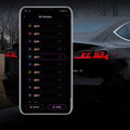 LED APP-Controlled Letter Tail Lights For Tesla Model 3/Y - Tesery Official Store