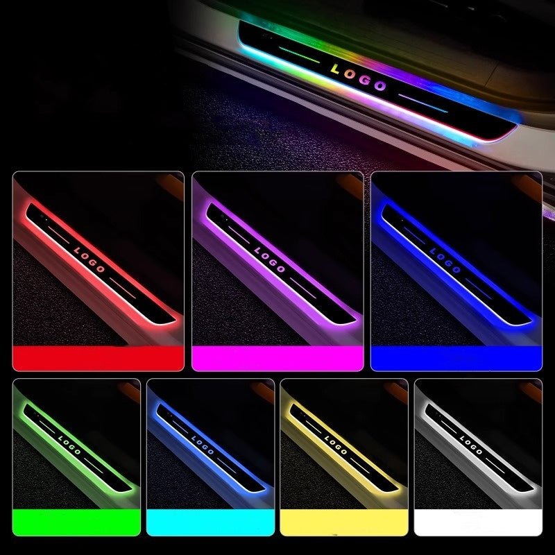 LED Illuminated Door Sill Protector for Tesla Cybertruck - Tesery Official Store