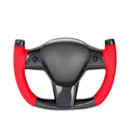 Model 3 / Y Carbon Fiber Yoke Steering Wheel 【Style 3】 - Tesery Official Store