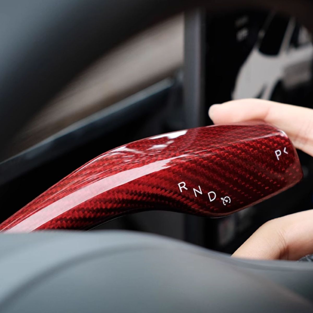 Model 3 / Y Stalks Turn Signal Cover - Carbon Fiber Interior Mods - Tesery Official Store